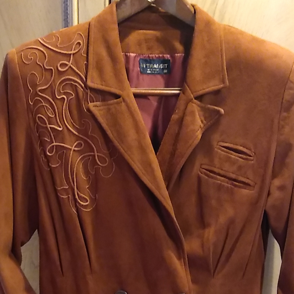 Gorgeous soft Suede blazer
